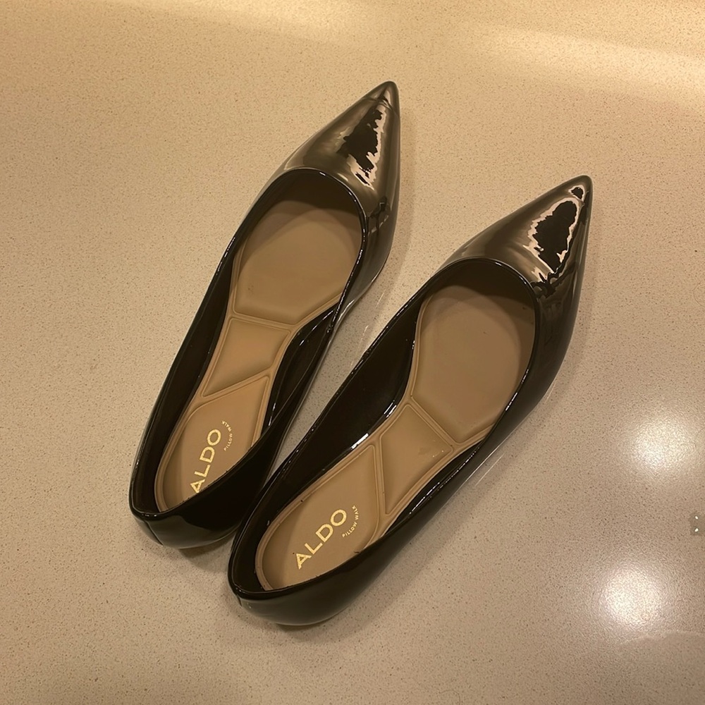 Aldo Black Stessy Flat Size 8.5
